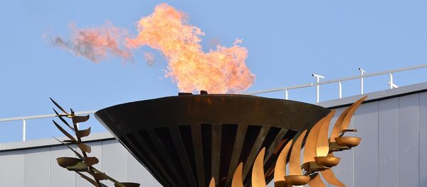 Пламя мира на минском стадионе Динамо Пламя мира на минском стадионе Динамо - Sputnik Беларусь