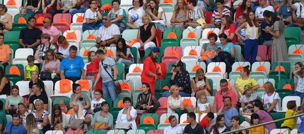 Трибуны на стадионе Динамо - Sputnik Беларусь