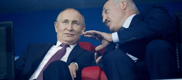 Прэзідэнт Расіі Уладзімір Пуцін і прэзідэнт Беларусі Аляксандр Лукашэнка - Sputnik Беларусь