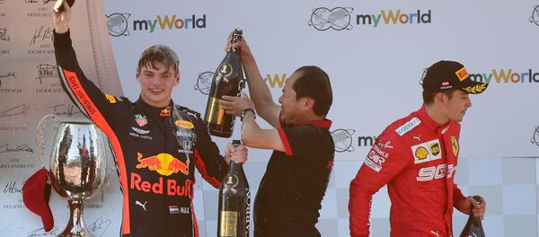 Нидерландский автогонщик Макс Ферстаппен - Sputnik Беларусь