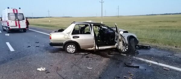 Лобовое ДТП в Оршанском районе - Sputnik Беларусь