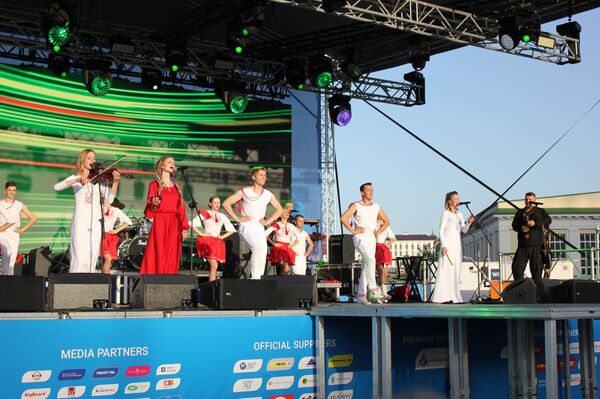 Фотафакт: як прайшоў Дзень Беларусі на ІІ Еўрапейскіх гульнях - Sputnik Беларусь