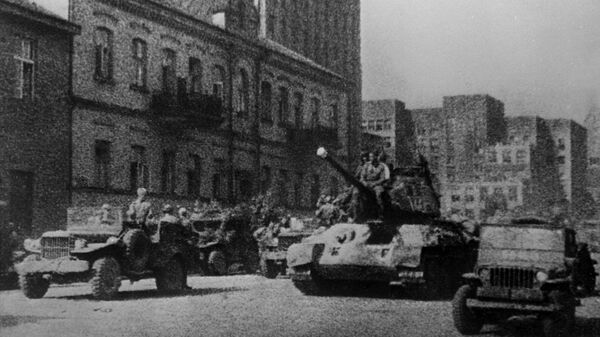 Белорусская наступательная операция Багратион с 23 июня - 29 августа 1944 года. Вступление Красной Армии в Минск - Sputnik Беларусь