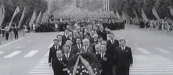 Празднование 30-летия освобождения Минска - Sputnik Беларусь