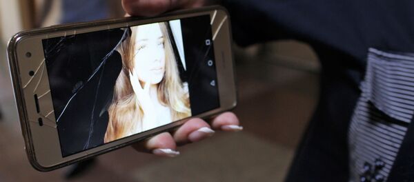 Фото погибшей  девочки - Sputnik Беларусь