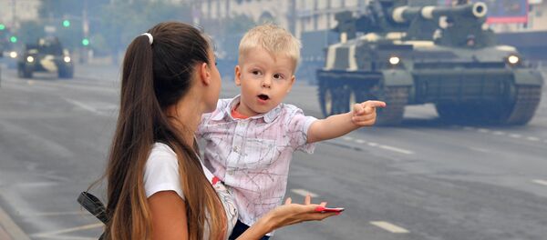 Репетиция парада ко Дню Независимости Репетиция парада ко Дню Независимости - Sputnik Беларусь