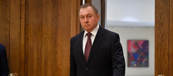 Міністр замежных спраў Беларусі Уладзімір Макей Міністр замежных спраў Беларусі Уладзімір Макей - Sputnik Беларусь