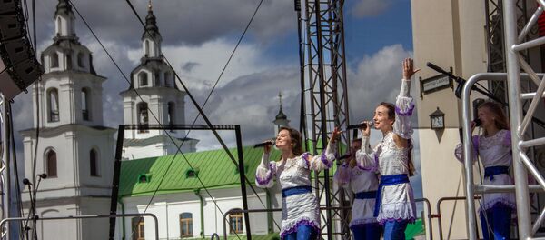 Концерт у Ратуши в День Независимости - Sputnik Беларусь