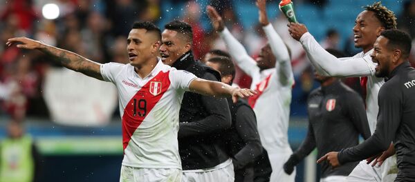 Футболисты сборной Перу - Sputnik Беларусь