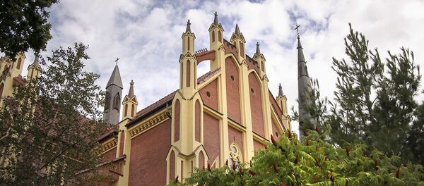 Троіцкі касцёл у Гервятах Троіцкі касцёл у Гервятах - Sputnik Беларусь