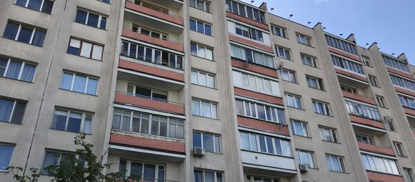 Пострадавший дом по улице Червякова - Sputnik Беларусь