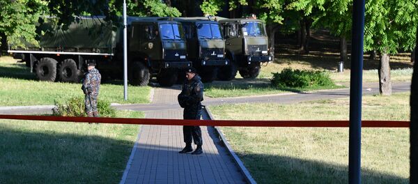 На месте ЧП работают правоохранительные органы На месте ЧП работают правоохранительные органы - Sputnik Беларусь