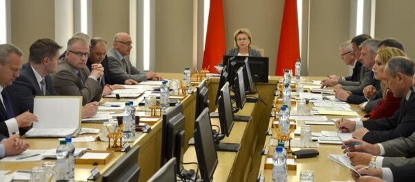 Заседание оргкомитета Форума регионов Беларуси и Узбекистана  - Sputnik Беларусь