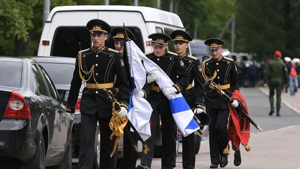 Похороны моряков-подводников в Санкт-Петербурге - Sputnik Беларусь