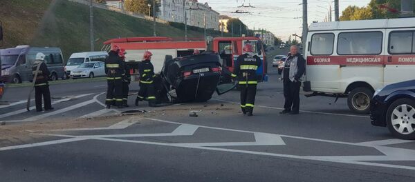 Место ДТП - Sputnik Беларусь