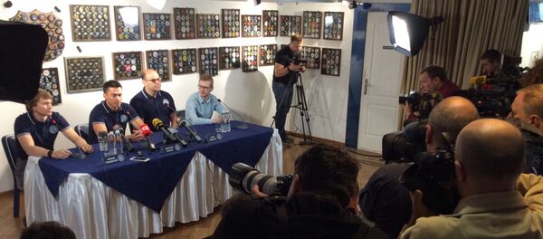 Новый главный тренер хоккейного клуба Крэйг Вудкрофт провел в Минске пресс-конференцию - Sputnik Беларусь