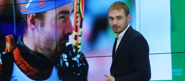 Бывший российский биатлонист Антон Шипулин - Sputnik Беларусь