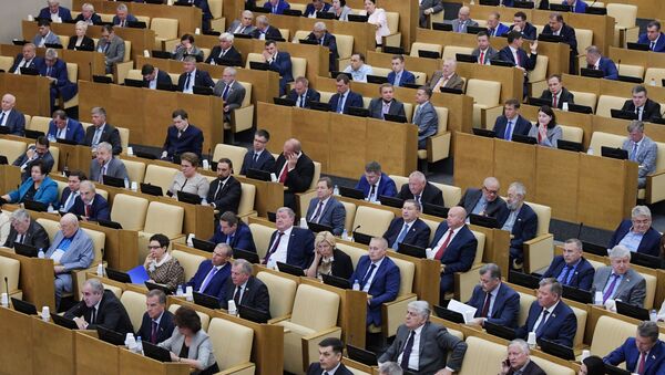 Пленарное заседание Госдумы РФ  - Sputnik Беларусь