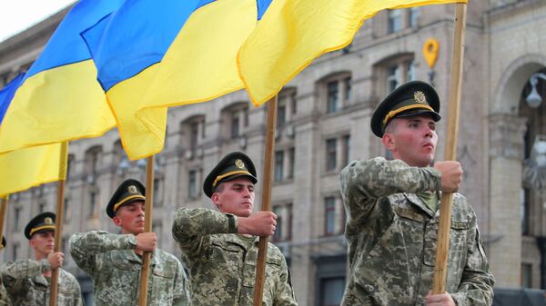 Репетиция парада ко Дню независимости Украины в Киеве - Sputnik Беларусь