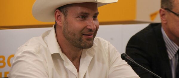 Рекордсмен Книги рекордов Гиннесса, председатель общественного объединения Будь здоров! Кирилл Шимко - Sputnik Беларусь