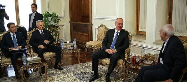 Андрей Дапкюнас встретился с министром иностранных дел Исламской Республики Иран Мохаммадом Джавадом Зарифом - Sputnik Беларусь