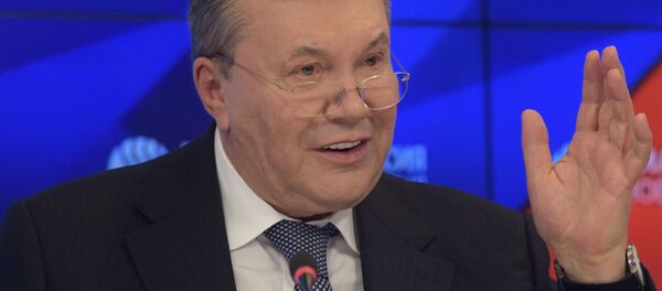 Экс-президент Украины Виктор Янукович - Sputnik Беларусь