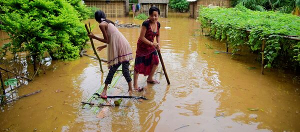 Наводнение в Индии - Sputnik Беларусь
