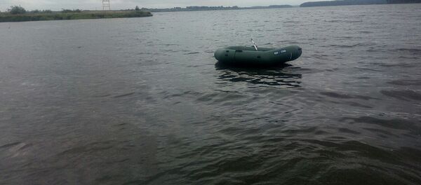 Лодка на месте происшествия - Sputnik Беларусь