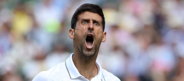 Сербский теннисист Новак Джокович Сербский теннисист Новак Джокович - Sputnik Беларусь