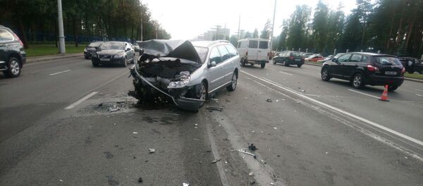 ДТП возле Восточного кладбища в Минске - Sputnik Беларусь