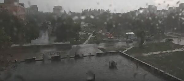 Ливень в Пинске - Sputnik Беларусь