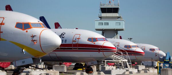 Самолет Boeing 737 MAX припаркован в Сиэтле, штат Вашингтон, США - Sputnik Беларусь