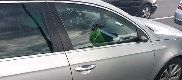 Автомобиль водителя, сбившего пешехода под Слонимом Автомобиль водителя, сбившего пешехода под Слонимом - Sputnik Беларусь