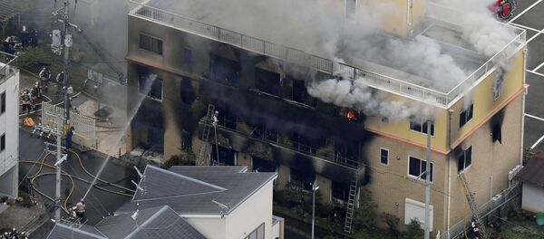 Место пожара - Sputnik Беларусь