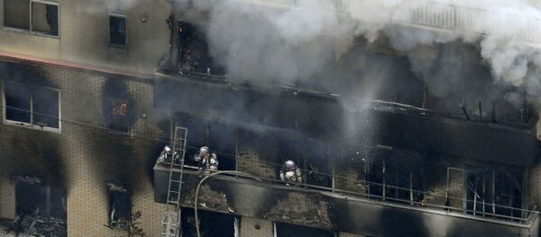 Пожар на студии аниме в Киото - Sputnik Беларусь