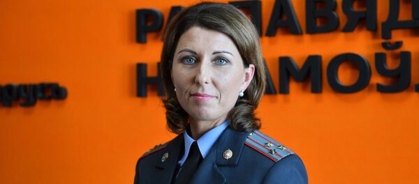 Официальный представитель МВД Ольга Чемоданова Официальный представитель МВД Ольга Чемоданова - Sputnik Беларусь