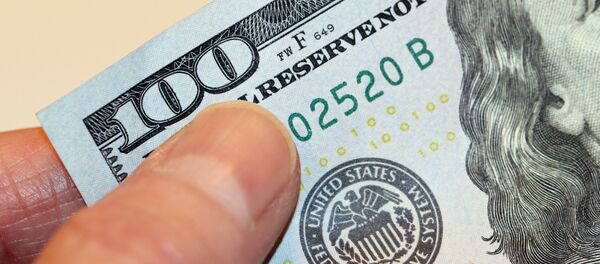 Стодолларовая купюра Стодолларовая купюра - Sputnik Беларусь