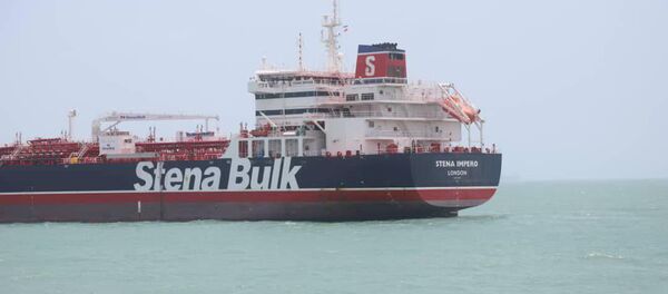 Задержанный в Персидском заливе танкер Stena Impero - Sputnik Беларусь