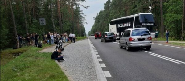 Автобус с белорусскими туристами попал в ДТП в Польше Автобус с белорусскими туристами попал в ДТП в Польше - Sputnik Беларусь