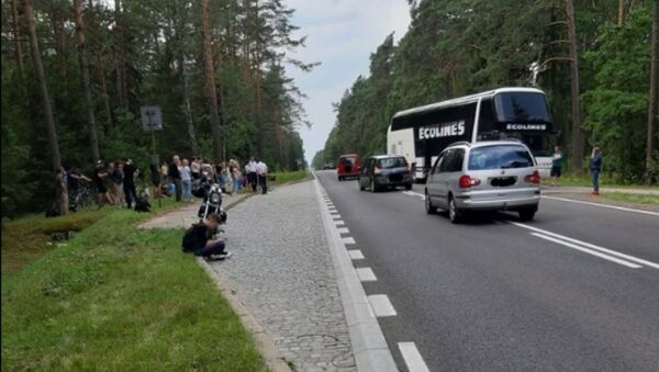 Автобус с белорусскими туристами попал в ДТП в Польше - Sputnik Беларусь