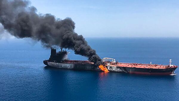 Захват иранского танкера с нефтью 13 июня 2019 года - Sputnik Беларусь