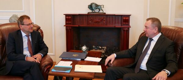 Владимир Макей встретился с новым послом Германии Манфредом Хутерером - Sputnik Беларусь