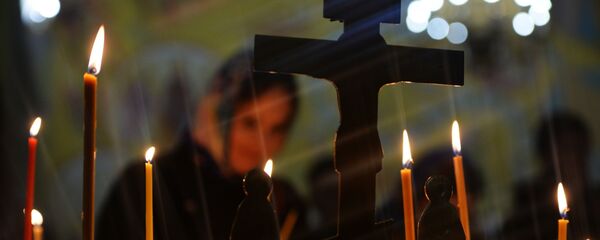 Свечи в храме - Sputnik Беларусь