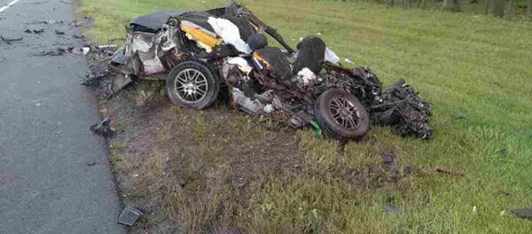 Место ДТП - Sputnik Беларусь