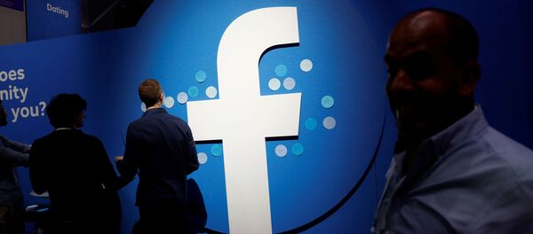 Логотип компании Facebook  - Sputnik Беларусь