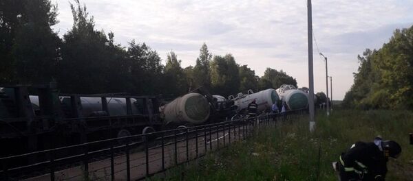 Цистерны сошли с рельсов в Витебской области - Sputnik Беларусь