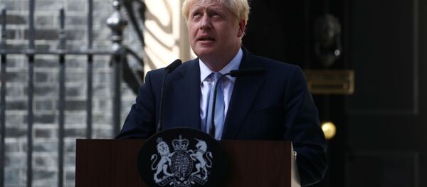 Премьер-министр Великобритании Борис Джонсон  - Sputnik Беларусь