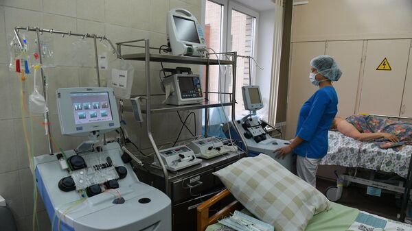 В отделении трансплантации костного мозга Центра хирургии, трансплантологии и гематологии - Sputnik Беларусь