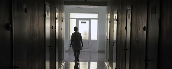 Больничный коридор, архивное фото - Sputnik Беларусь