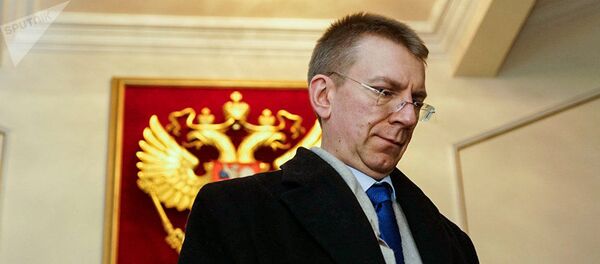 Министр иностранных дел Латвии Эдгар Ринкевичс - Sputnik Беларусь